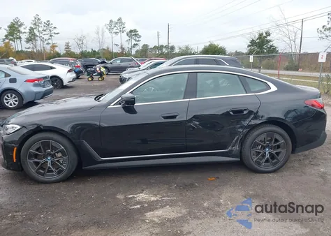 2023 BMW I4 Edrive35 z USA, uszkodzony, nr VIN WBY43AW00PFP48937